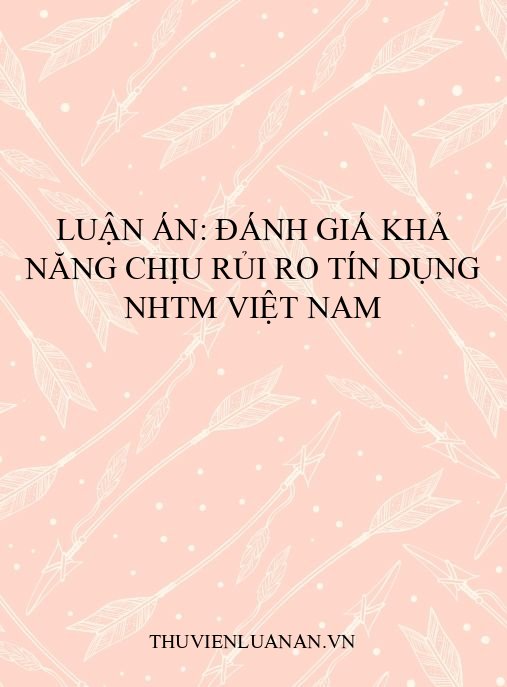 Luận án: Đánh giá khả năng chịu rủi ro tín dụng NHTM Việt Nam